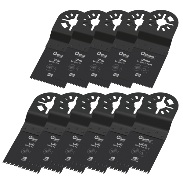 Multitool Werkzeugset mit Universal-Aufnahme 10+1
